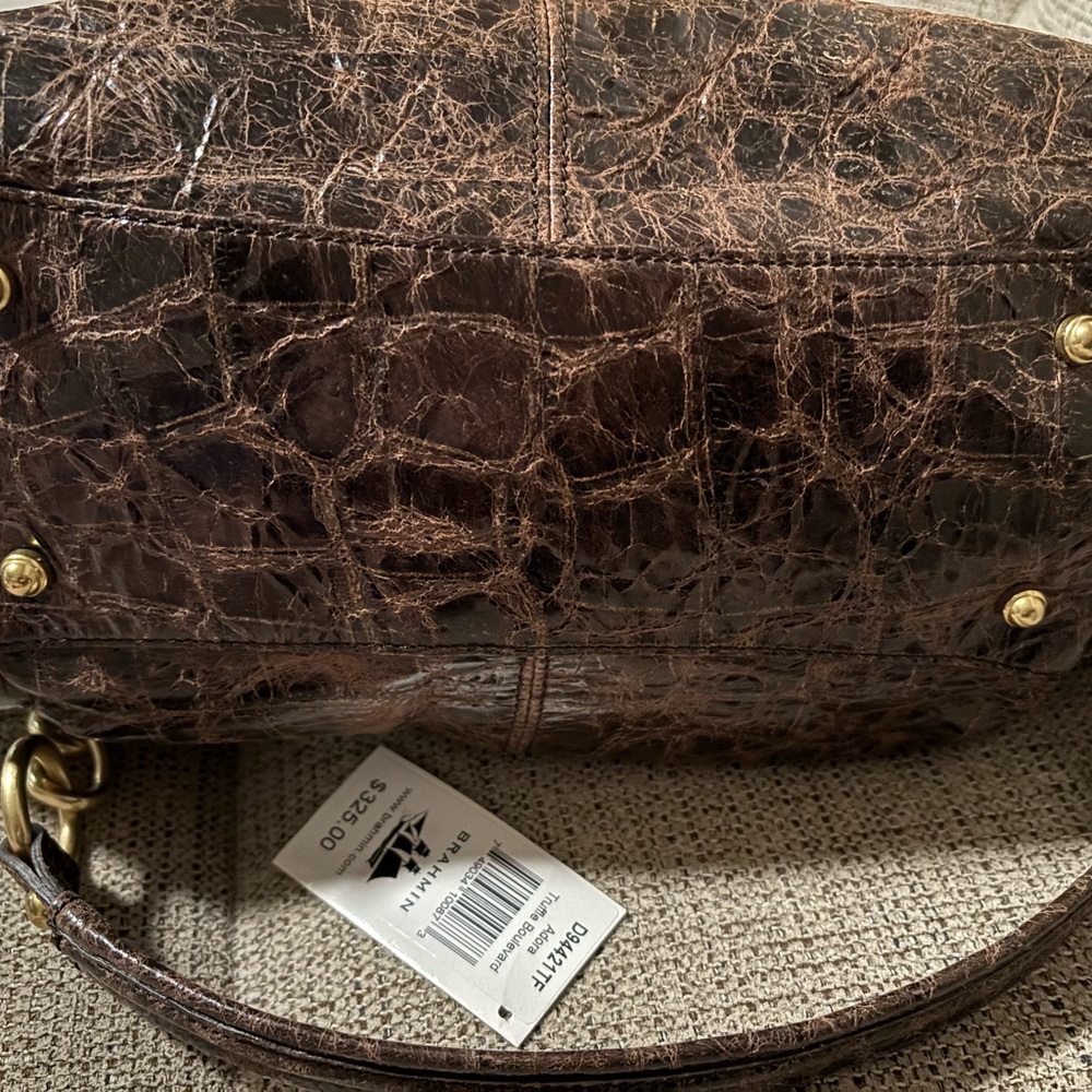 Brahmin Adora Truffle RARE - Picture 8 of 12